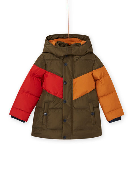 Daunenjacke mit Kapuze und Fleecefutter POGRODOU2 / 22W902G1D3E609
