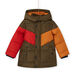 Daunenjacke mit Kapuze und Fleecefutter