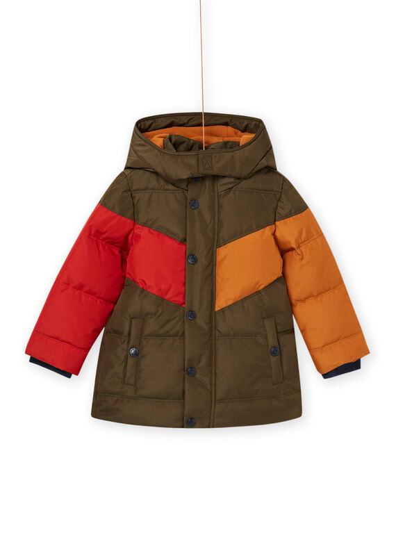 Daunenjacke mit Kapuze und Fleecefutter POGRODOU2 / 22W902G1D3E609