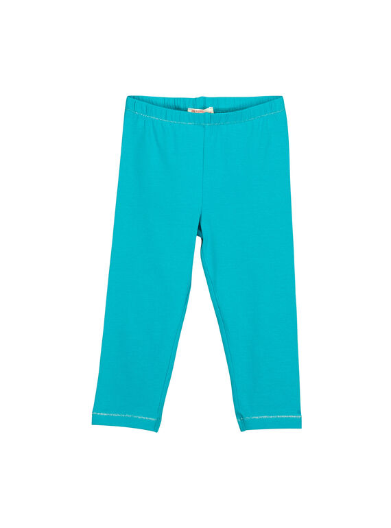 Blaue Leggings für Mädchen FYAJOLEG8 / 19SI01G2D26202