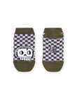Socken mit Schachbrettmuster und Totenkopfaufdruck PYOKASOQ / 22WI02L1SOQJ900