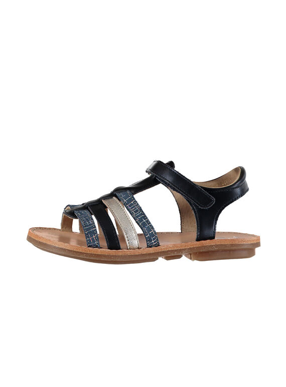 Sandalen mit mehreren Riemchen für draußen Mädchen FFSANDMIN3 / 19SK35B1D0E070
