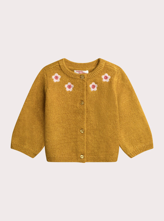 Yellow CARDIGAN XICOCAR2 / 25WG09O3CAR010