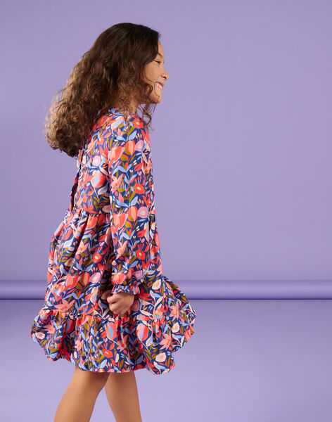 Kleid mit Blumenmuster RAPUROB1 / 23S901L1ROB703