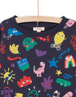 Ausgefallenes Sweatshirt mit Druck ROMIXSWE2 / 23S902S1SWE070