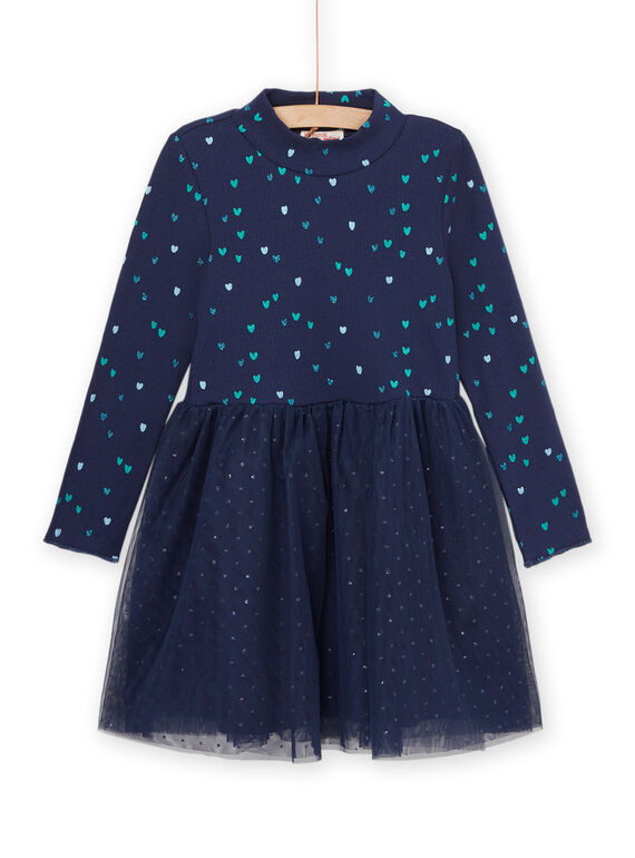 Kleid mit langen Ärmeln aus Tüll PAMENROB3 / 22W901U1ROB713