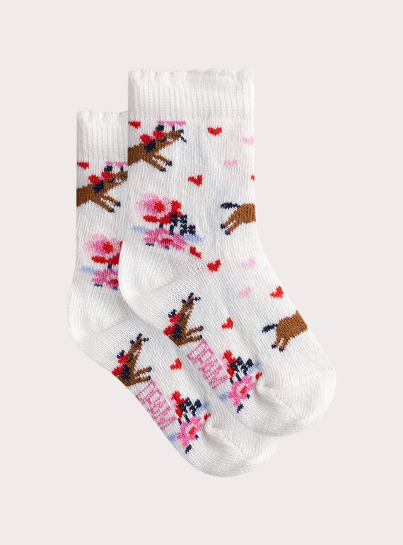 Fantasie-Socken für Baby-Mädchen  WYIJOSOQ1 / 25SI09I2SOQA001