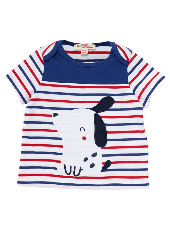 Weißes kurzärmeliges T-Shirt JUGRATEE1 / 20SG10E1TMC000