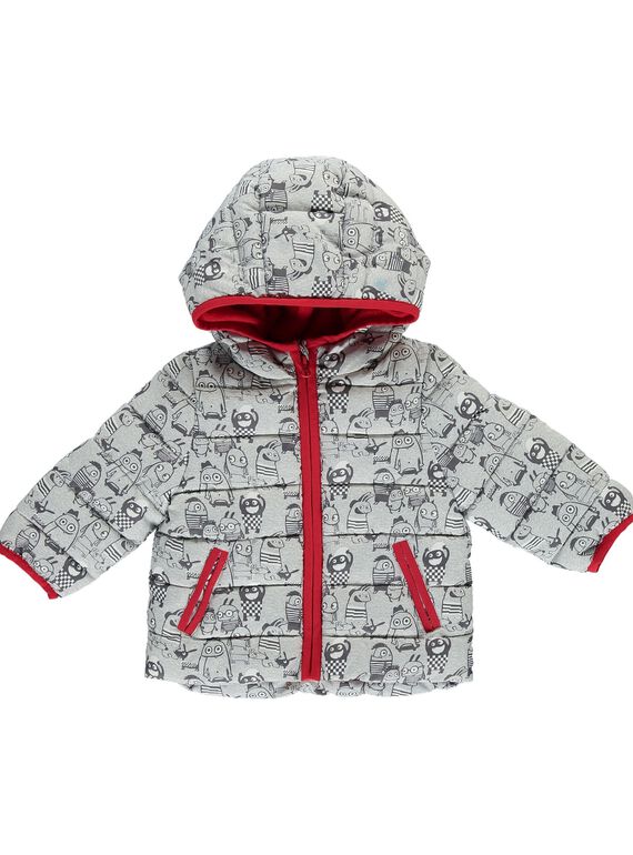 Baby boys' hooded padded jacket DUROUDOU / 18WG10E1PAR099