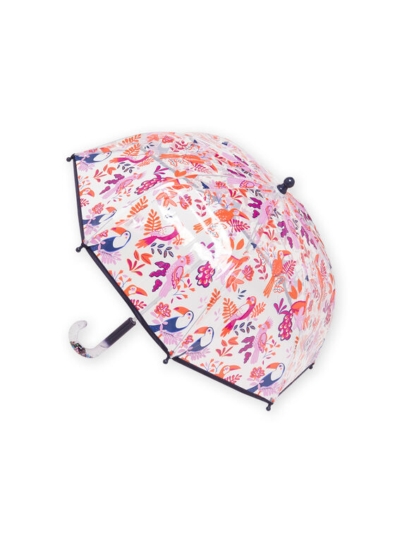 Fancy transparenten Regenschirm Kind Mädchen NYAPAPLUIE / 22SI0161PUI961