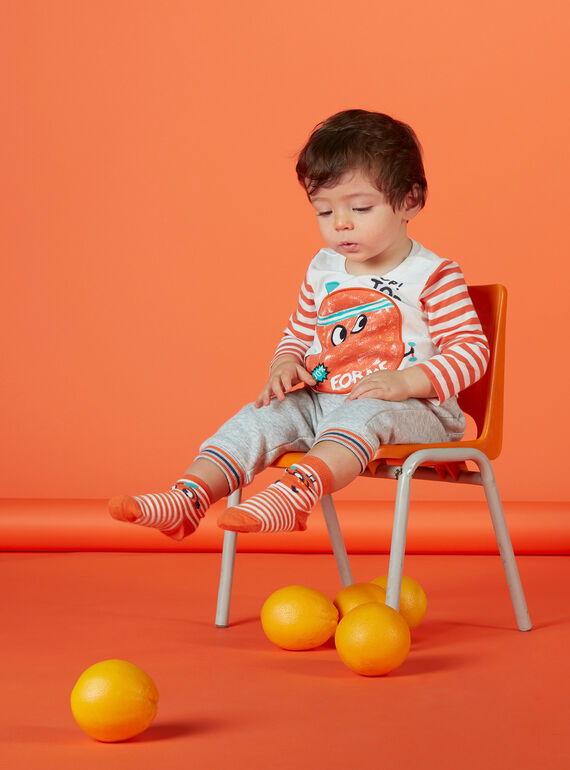 Langärmeliges Baby-T-Shirt für Jungen JUVITEE / 20SG10D1TML001