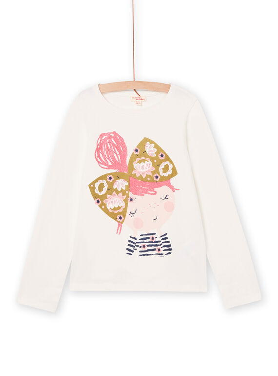 Langarmshirt mit Motiv, kleines Mädchen PARHUTEE2 / 22W901Q1TML001