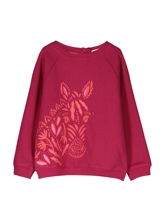 Sweatshirt mit Maske für Mädchen FABASWEA / 19S90161SWM304