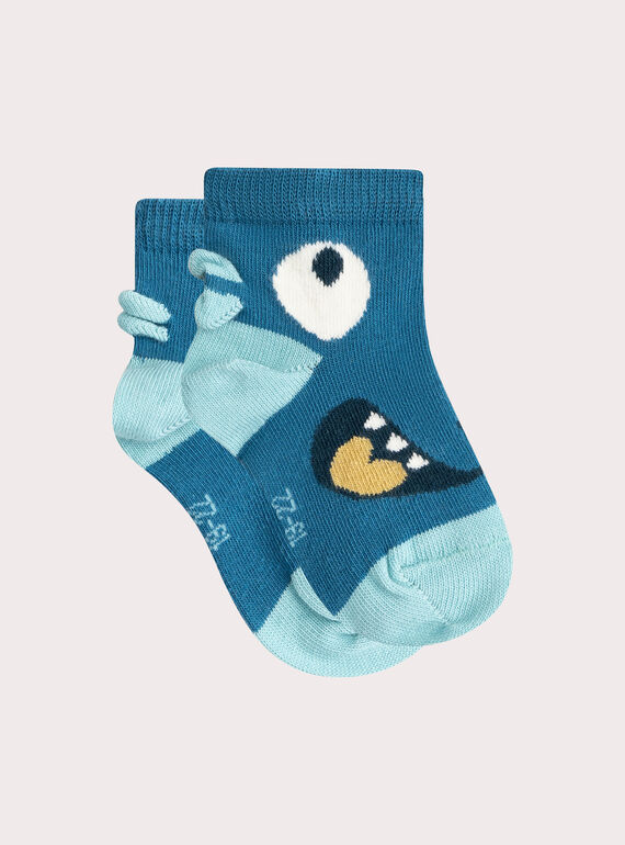 Socken mit Dinosaurier-Motiv Kleinkind Junge VYUKLICHO / 24WI10G1SOQC242