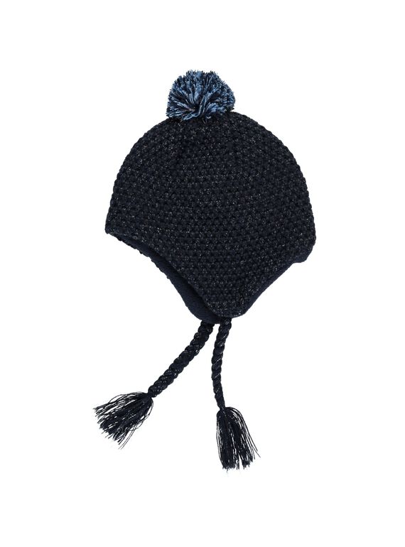 Baby girls' pompom hat DYIBLEBON / 18WI0991BON201