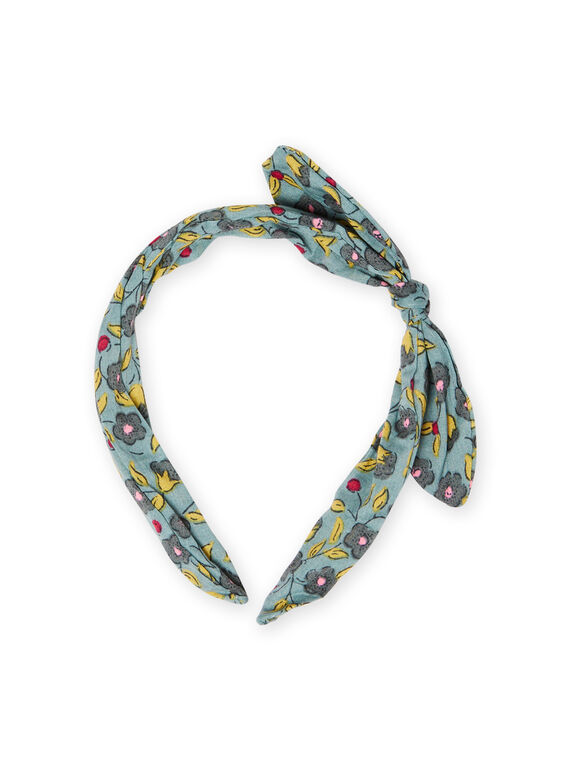 Stirnband mit Blumenmuster für Mädchen MYAJOSERR1 / 21WI01S4TET612