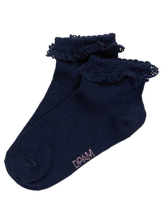 Marineblaue Socken JYAJOSCHO4B / 20SI015CSOQ070