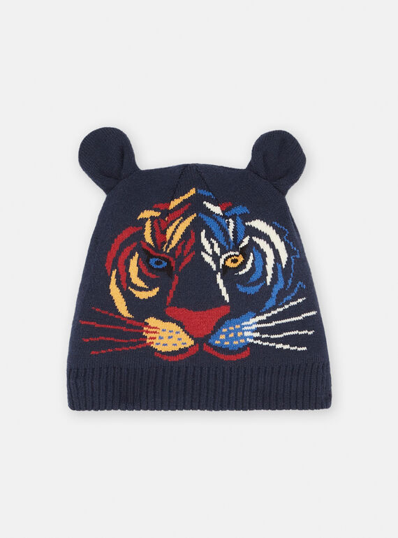 Mütze mit Tigerprint für Jungen SYOGROBON2 / 23WI0295BON705