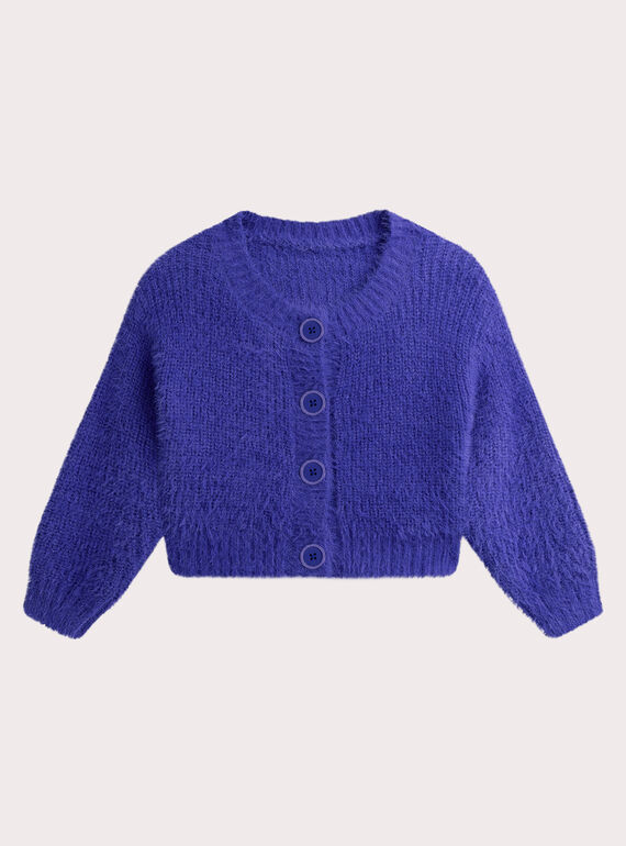 Strickjacke in Königsblau  WAKACAR / 25S90131CARC209