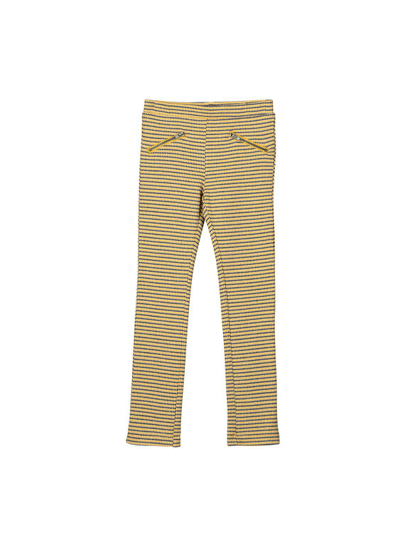 Milano Jacquard-Hose Mädchen FALIPANT / 19S90121PAN099