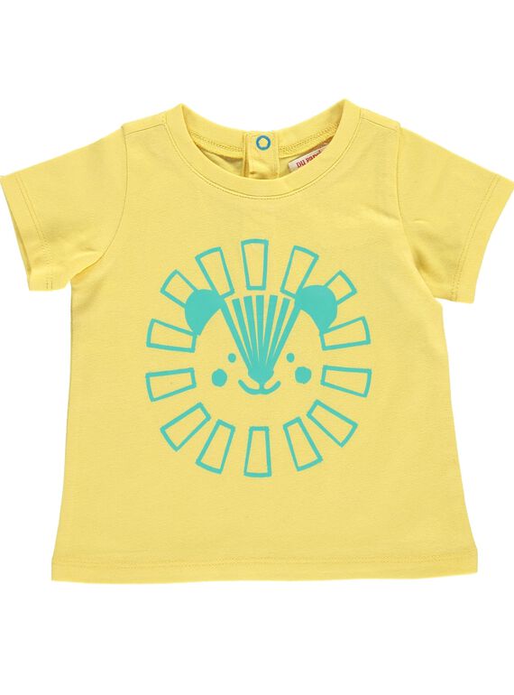 Baby boys' short-sleeved T-shirt CUJOTI6 / 18SG10R5TMCB102