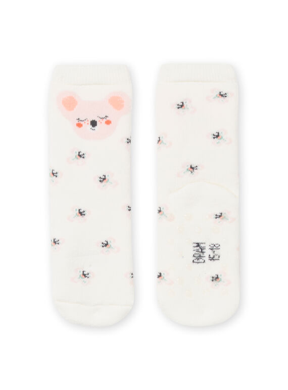 Baby Mädchen Ecru Socken NYIMOSOQB / 22SI09N1SOQ001