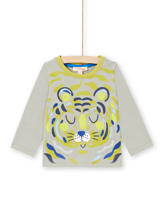 Baby Boy's Grün & Khaki T-Shirt MUKATEE3 / 21WG10I1TMLG622
