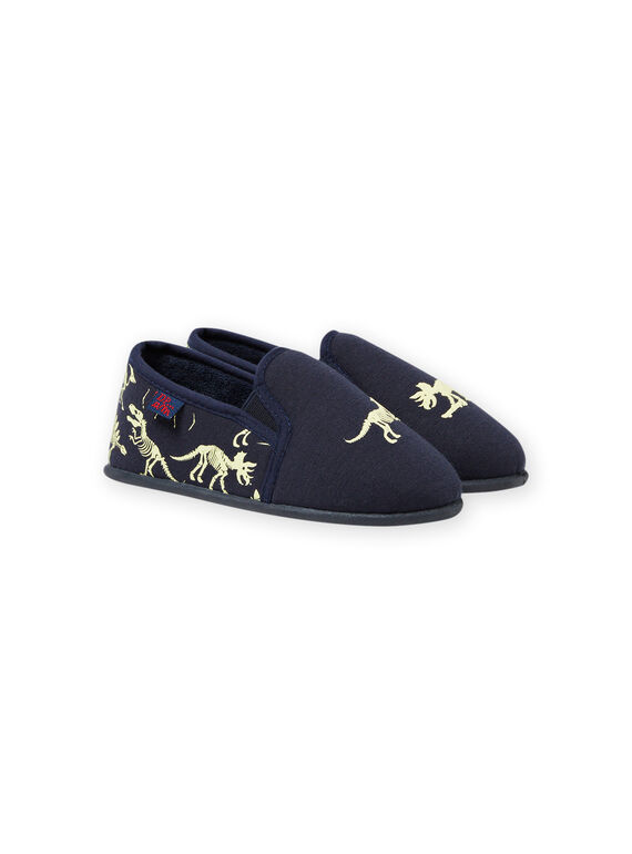 Phosphoreszierende Dinosaurier-Nachtpantoffeln für Baby-Jungen MOPANTDINO / 21XK3632D0B070