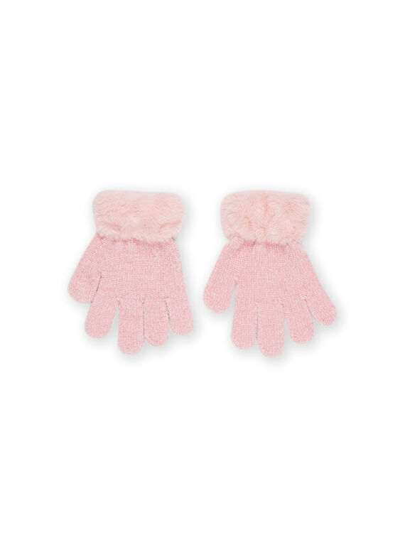 Handschuhe mit Kunstpelzbündchen PYARHUGAN / 22WI01F1GAN303