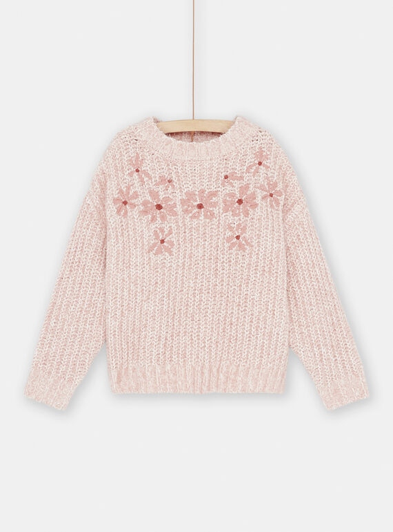 Rosa Pullover mit langen Ärmeln SACOUPULL / 23W901L1PULD329