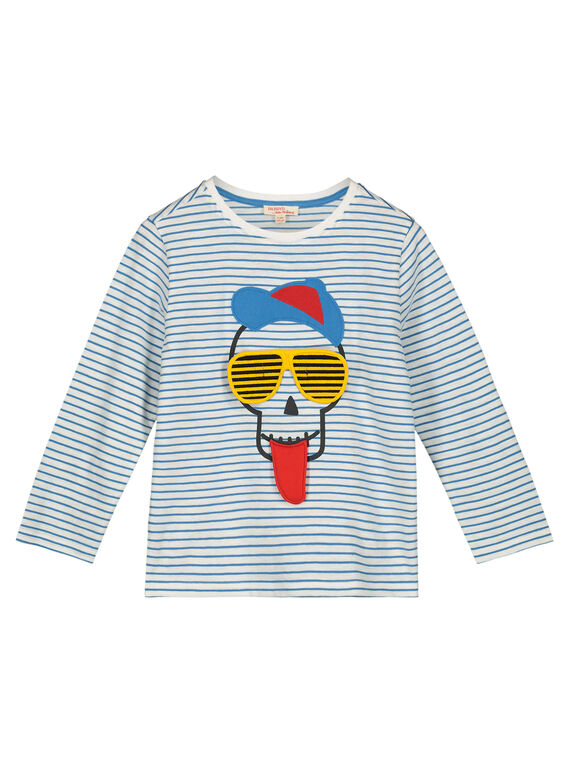Gestreiftes Langarm-T-Shirt GOBLETEE1 / 19W90292TML001