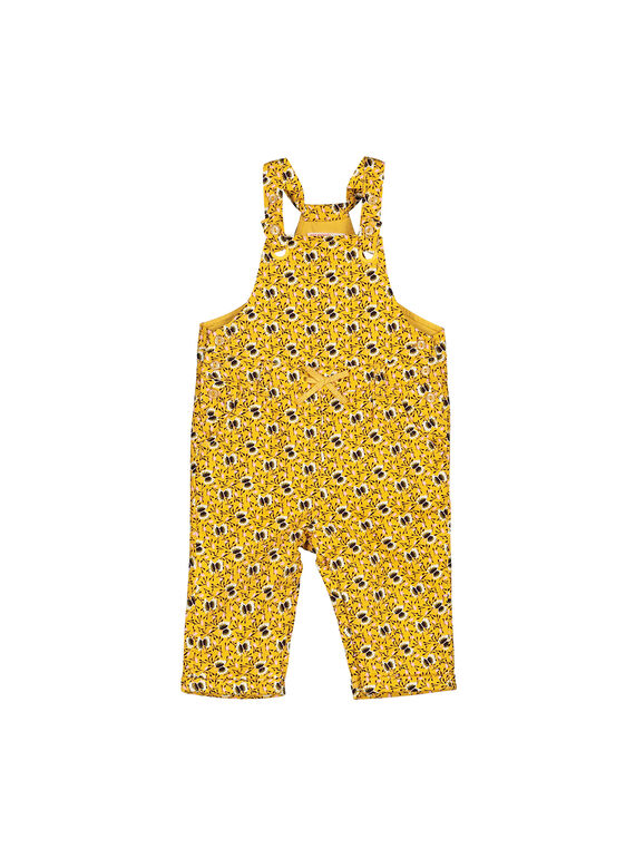 Bedruckte Latzhose für Mädchen FILISAL / 19SG0921SAL103