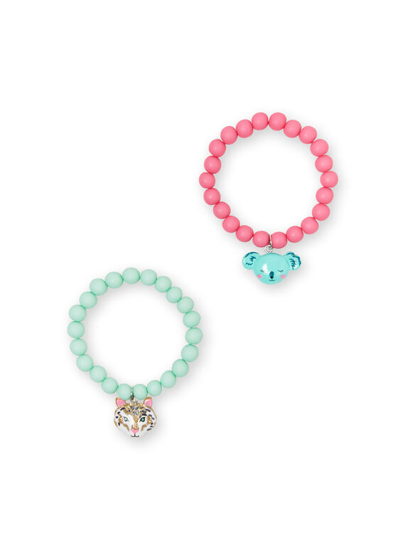 Rosa Perlenarmband Kind Mädchen LYAVERBRA / 21SI01E1BRC318