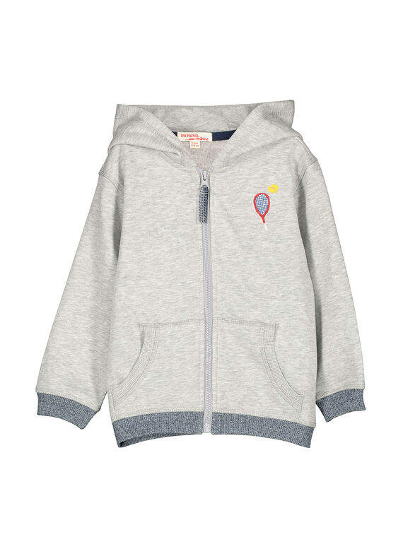 Hoodie mit Reißverschluss für Jungen FOJOJOH2 / 19S902Y2D33J908