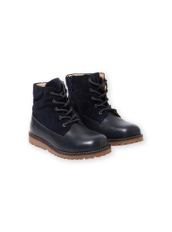 Marineblaue Stiefel für Mädchen GGBOOTCHARL / 19WK36X6D0D070