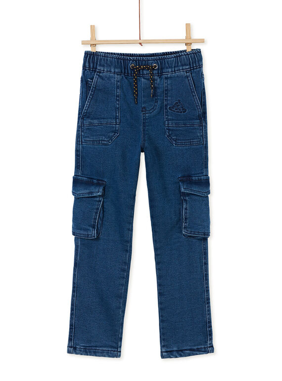 Gewaschene und elastische Jeans Junge Bube Kind KOGOJEAN / 20W902L1JEAP274