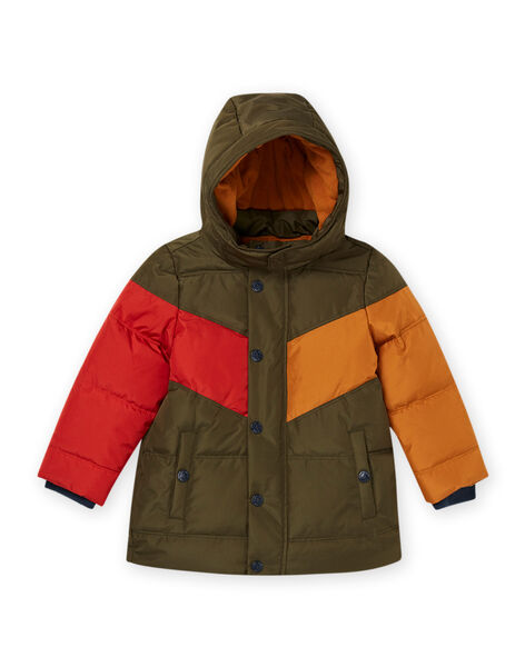 Daunenjacke mit Kapuze und Fleecefutter POGRODOU2 / 22W902G1D3E609