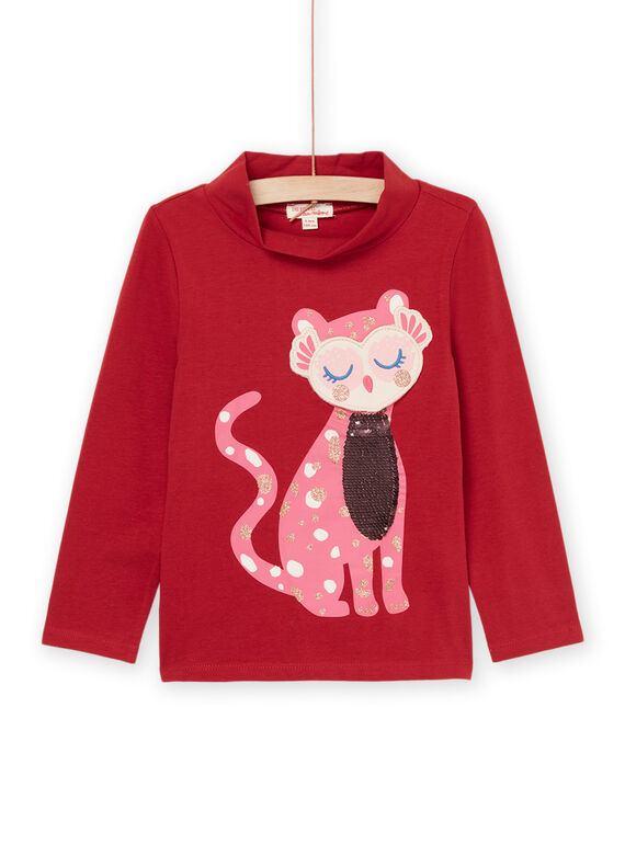 Unterziehpullover mit Katzenprint PAPRASOUP / 22W901S1SPL410