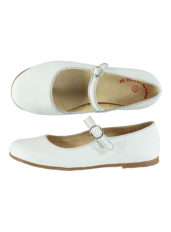 Mary Janes aus Leder für draußen Mädchen FFBABBRIDE1 / 19SK35C3D13000