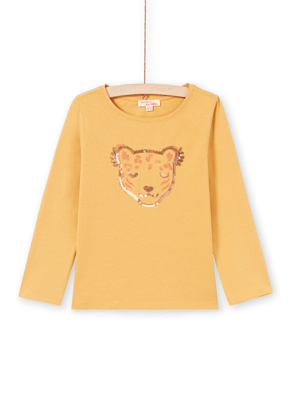 Mädchen-T-Shirt in Orange MAJOYTEE5 / 21W90125TMLB106