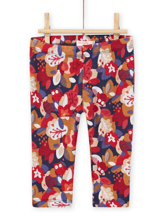 Baby Mädchen Floral Print Hose MIFUNPAN / 21WG09M1PAN070