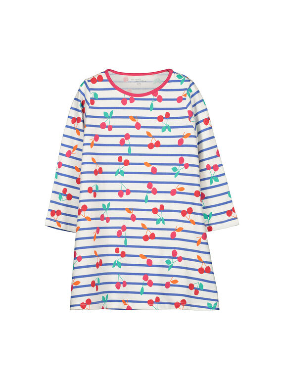 Nachthemd aus Baumwolle für Mädchen FEFACHUCE / 19SH1142CHN099