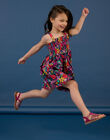 Mehrfarbiges Kleid für Kind Mädchen NAWAROB1 / 22S901V4ROBC211