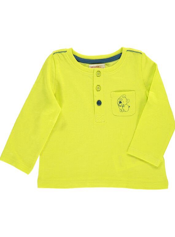 Baby boys' long-sleeved T-shirt CUJOTUN2B / 18SG10R7TML117