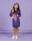 Sweatshirtkleid mit Regenbogenmotiv und Pailletten RAPUROB2 / 23S901L2ROB703