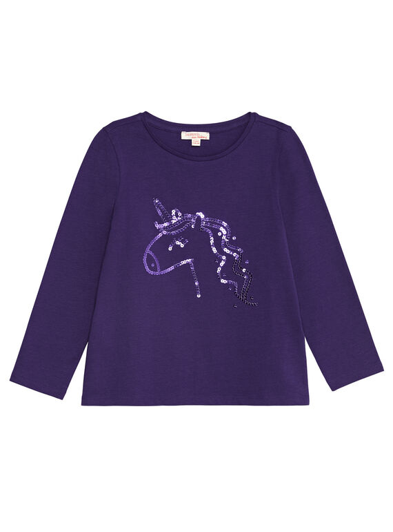 Purple LONGSLEEVE T-SHIRT KAJOTEE4 / 20W90132D32711