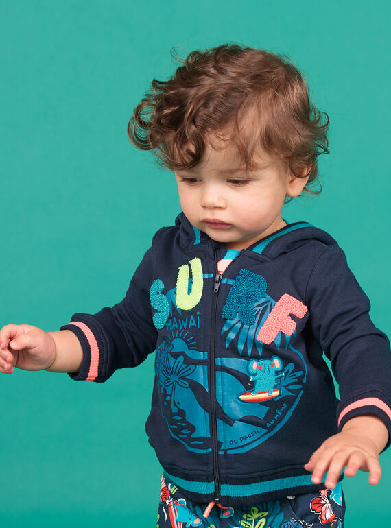 Baby Junge navy blau Weste LUBONGIL / 21SG10W1GIL717