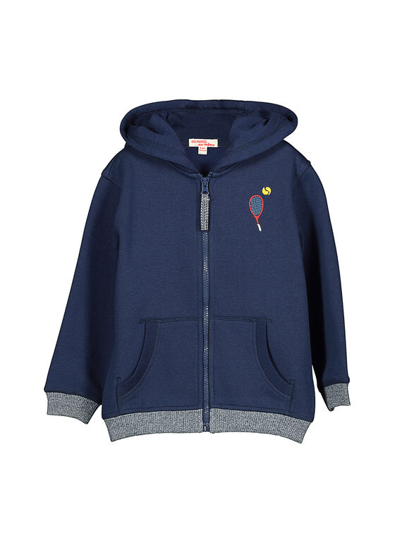 Hoodie mit Reißverschluss für Jungen FOJOJOH1 / 19S902Y1D33070