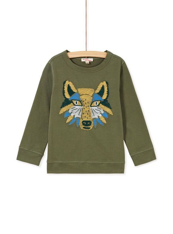Green T-SHIRT KOBOTEE4 / 20W902N4TMLG607