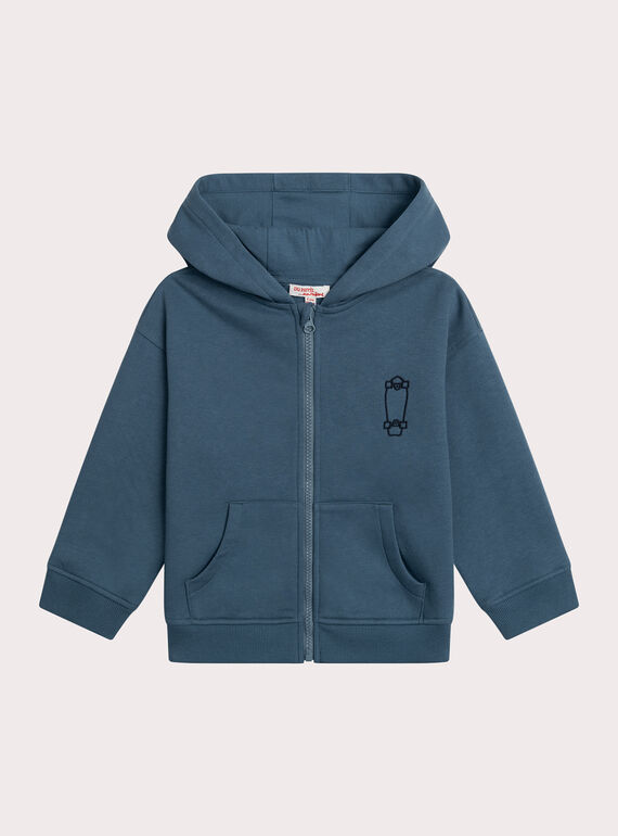 Joggingoberteil, blau  XOJOJOH3 / 25W902E3JGHC202